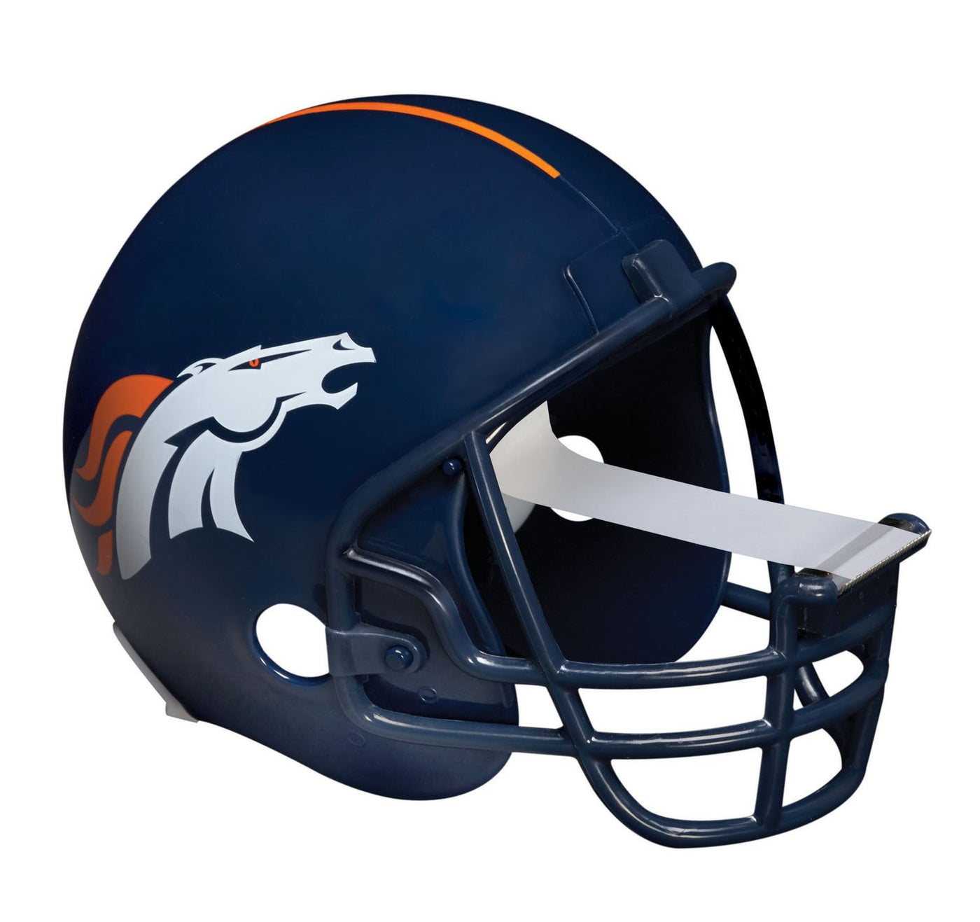 door on football helmet NFL Football Helmet Scotch Tape Dispenser with 1 Roll of 3/4 by 350" t