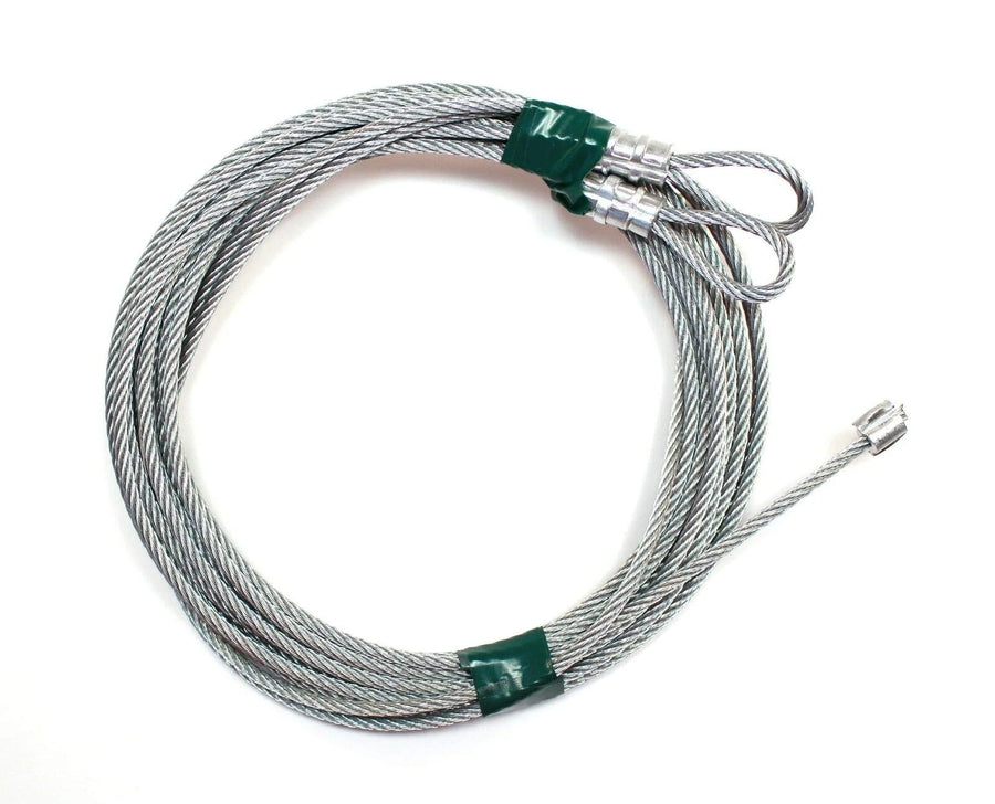 New Garage Door Cables for Torsion Spring Garage Doors 7' - 12' High Cables