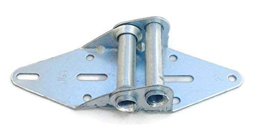 Garage Door Hinge #2 - Heavy Duty - 14 Gauge Steel with Galvanized Finish - Residential/Light Commercial Garage Door Replacement (Small)