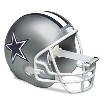NFL Helmet Tape Dispenser Dallas Cowboys Plus 1 Roll Tape 3/4 x 350