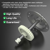 Replacement for Liftmaster 41c4220a Gear and Sprocket Kit Work with Chamberlain Sears Craftsman Chain Drive Models