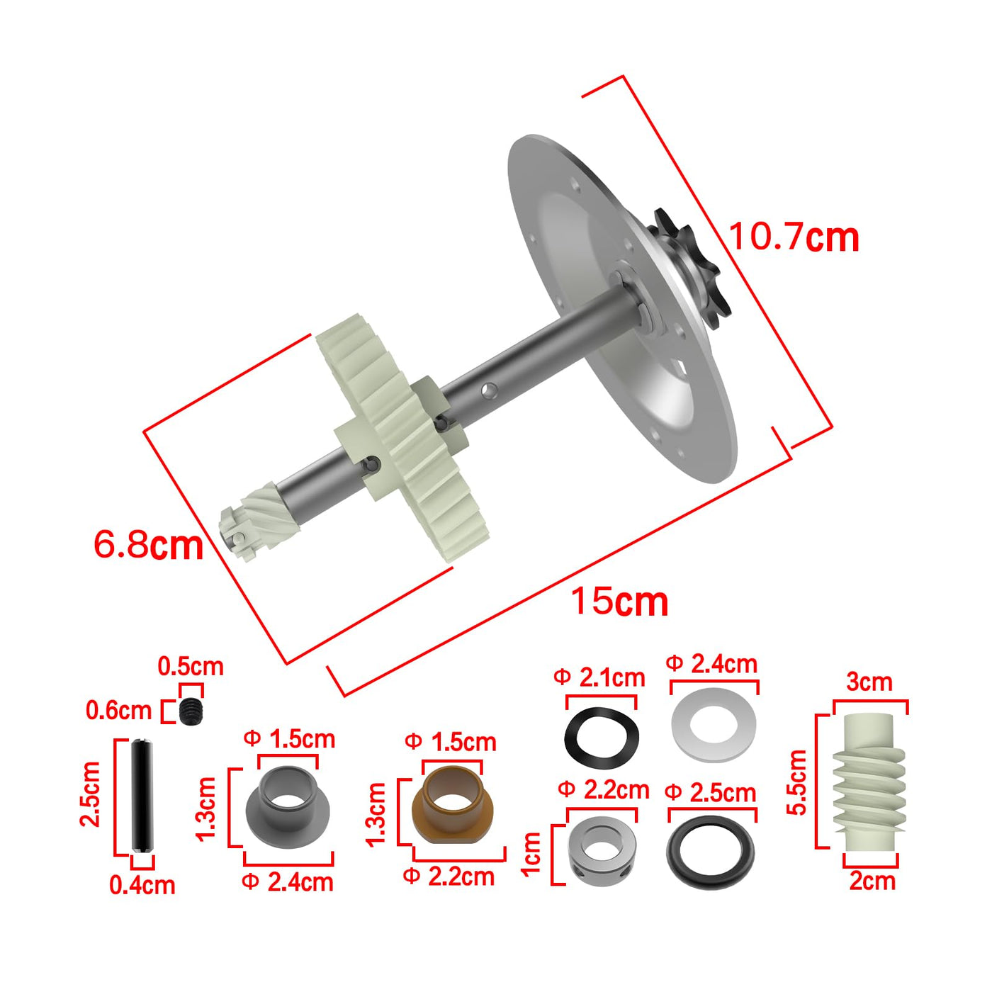 Replacement for Liftmaster 41c4220a Gear and Sprocket Kit Work with Chamberlain Sears Craftsman Chain Drive Models