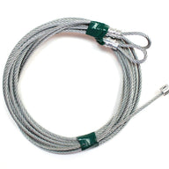 Garage Door Cables for Torsion Spring Doors, Door Height: 10',